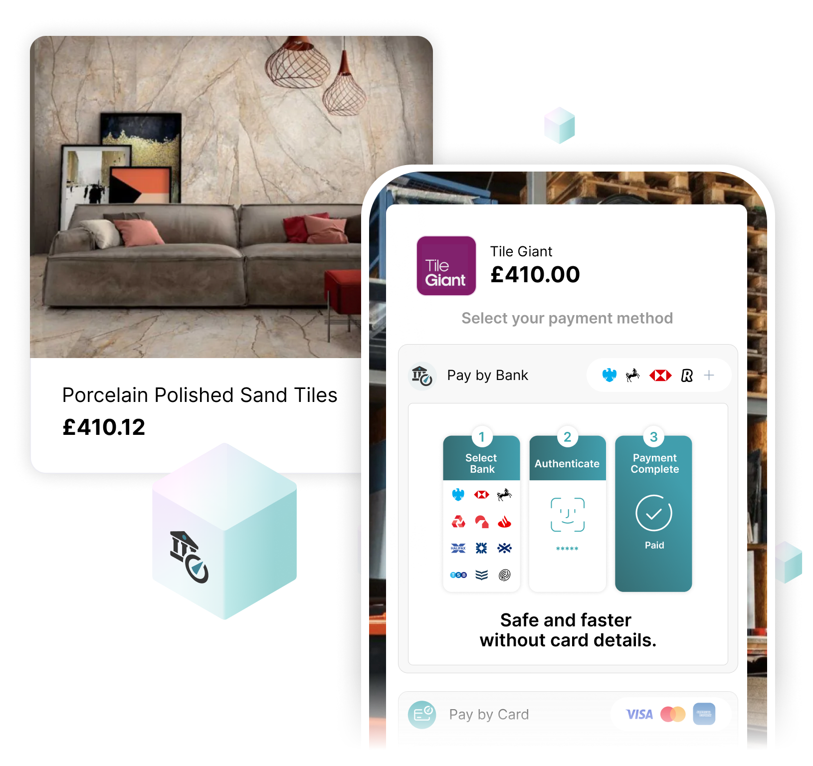 Rvvup Pay by Bank checkout