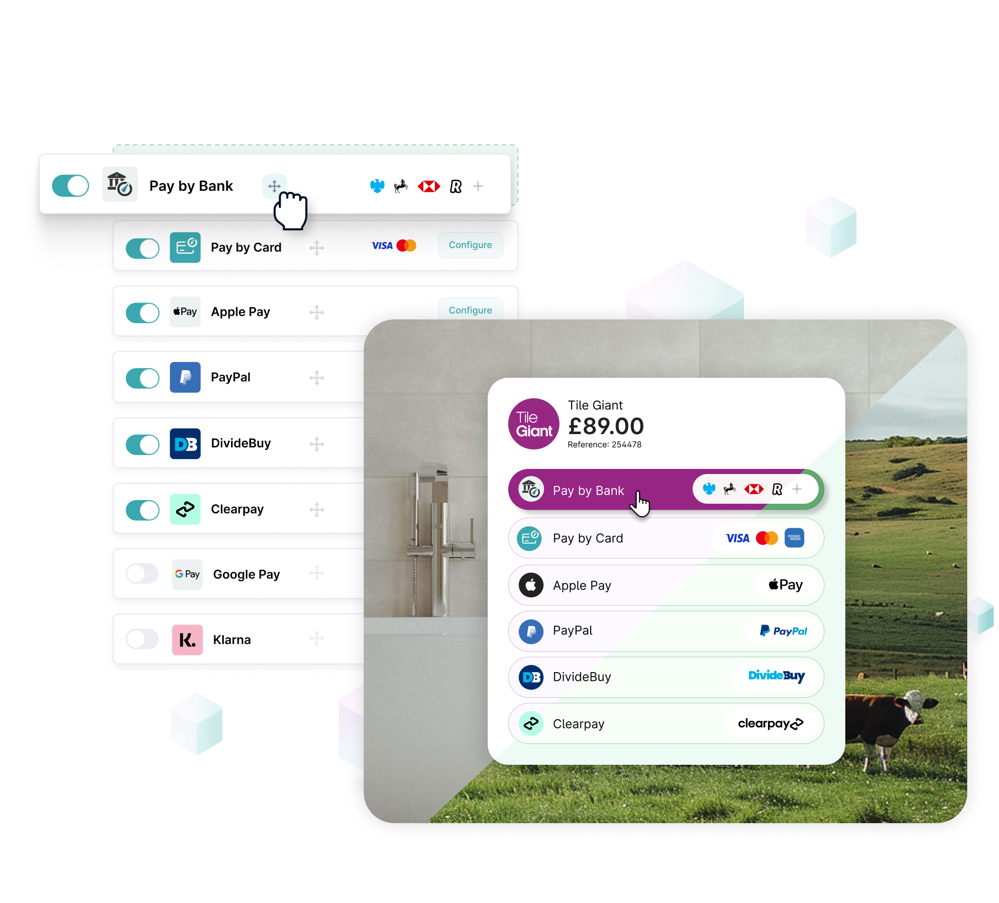 Customise your checkout and payment order with Rvvup